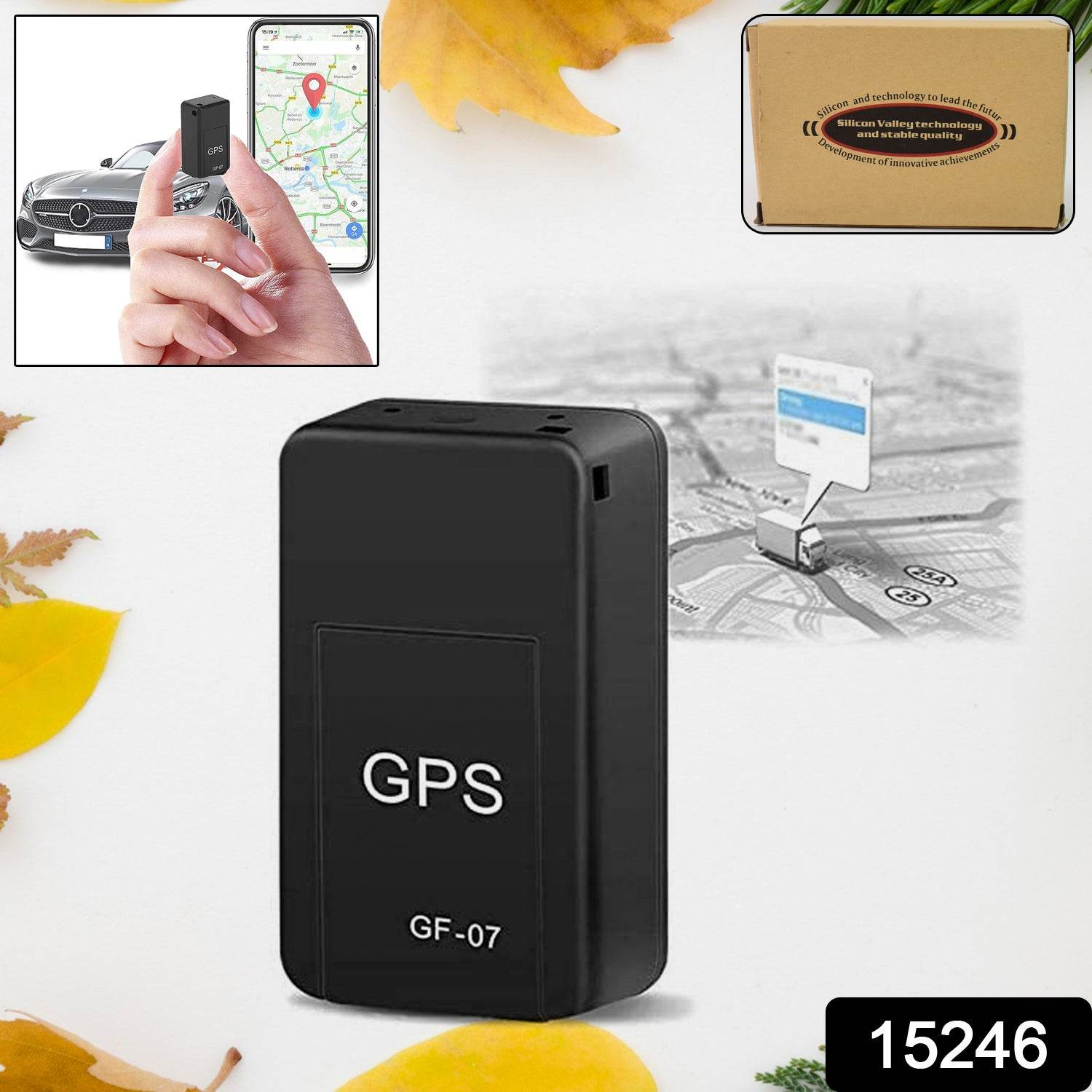 Car Gps Tracking Device With Voice Recording (1 Pc) - warehousetech13