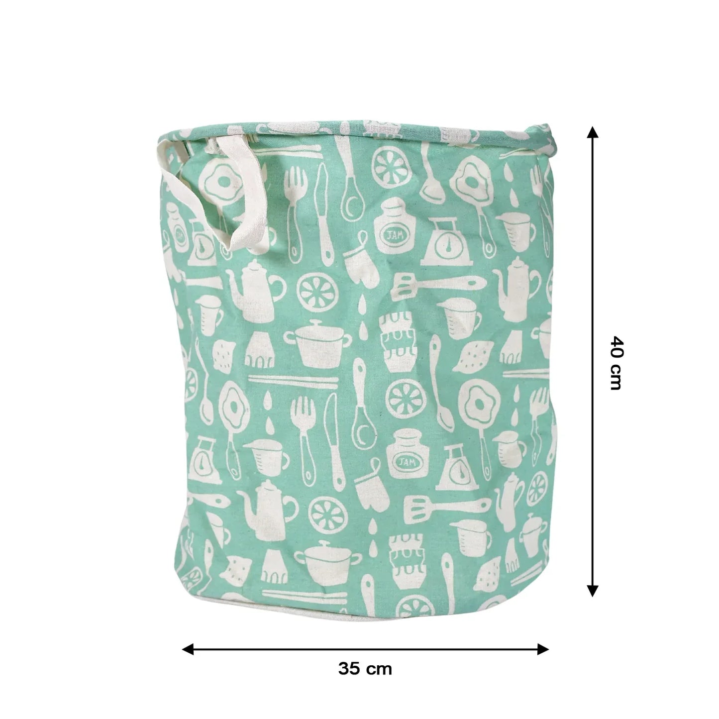 6276 Durable And Collapsible Laundry Storage Bag With Handles Clothes Toys Storage Foldable Laundry Bag For Dirty Clothes. - warehousetech13