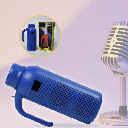 1287 Smart Bluetooth Speaker With Torch Light Wireless Bluetooth Speaker Night Flash Light Speaker - warehousetech13
