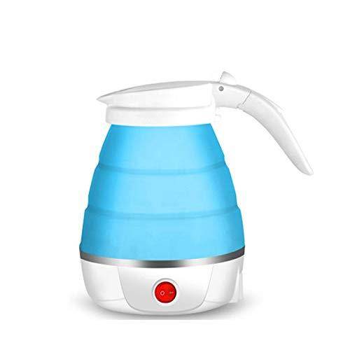 Silicone Foldable Collapsible Electric Water Kettle Camping Boiler - warehousetech13