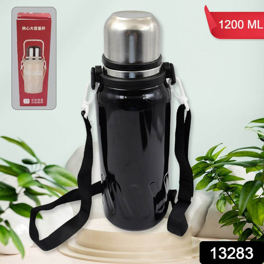 Stainless Steel Water Bottle Vacuum Insulated Cup Bottle (1200 Ml) - warehousetech13