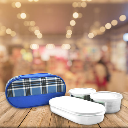 2548 Corporate Lunch Stainless Steel Containers (Set Of 3) - warehousetech13