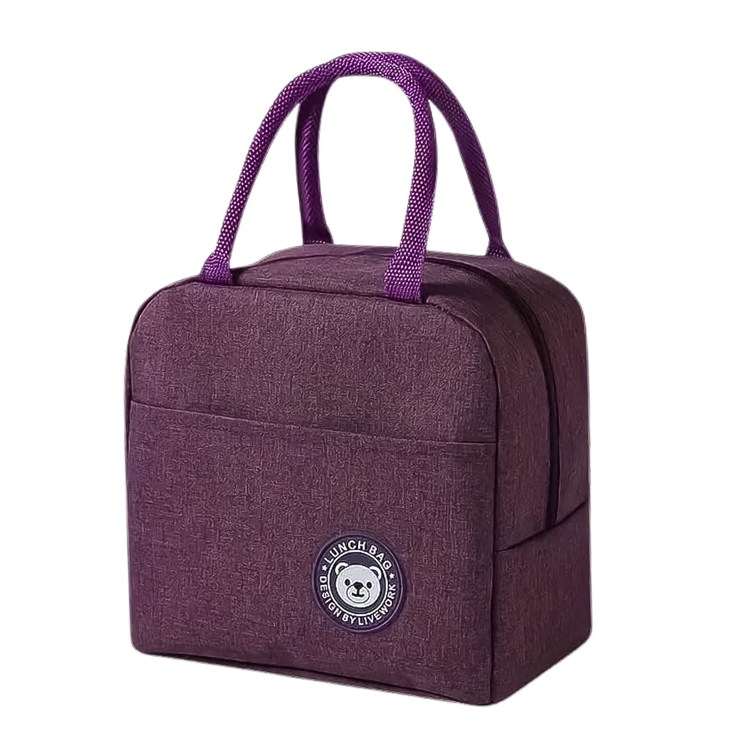 Lunch Box Bag Insulated With Zipper (1 Pc) - warehousetech13