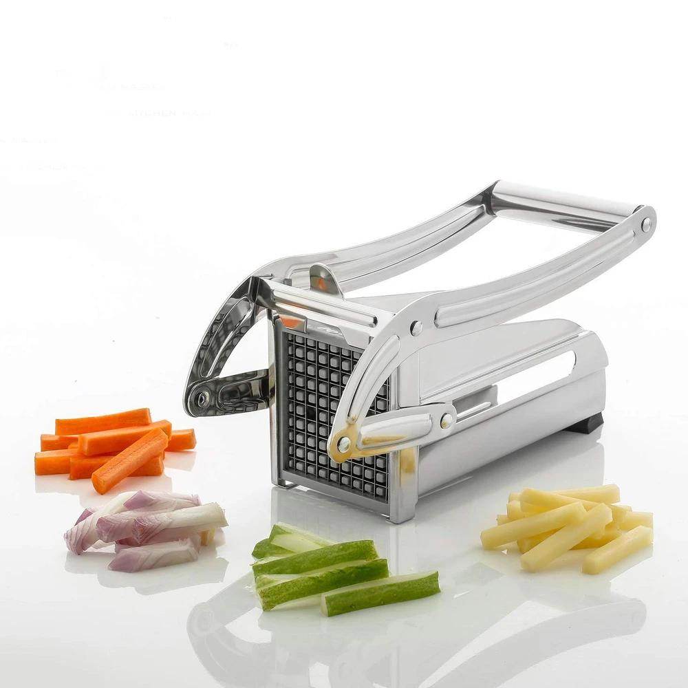 French Fries Potato Chips Strip Cutter Machine With Blade - warehousetech13