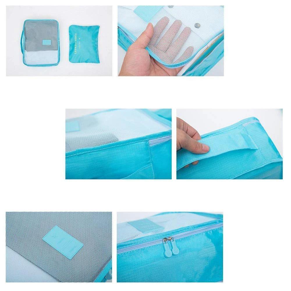 Cloth Organizer Pouch Laundry Zipper Bags (6 Pcs) - warehousetech13