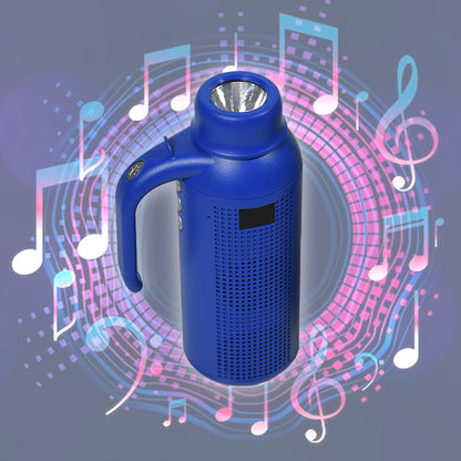 1287 Smart Bluetooth Speaker With Torch Light Wireless Bluetooth Speaker Night Flash Light Speaker - warehousetech13