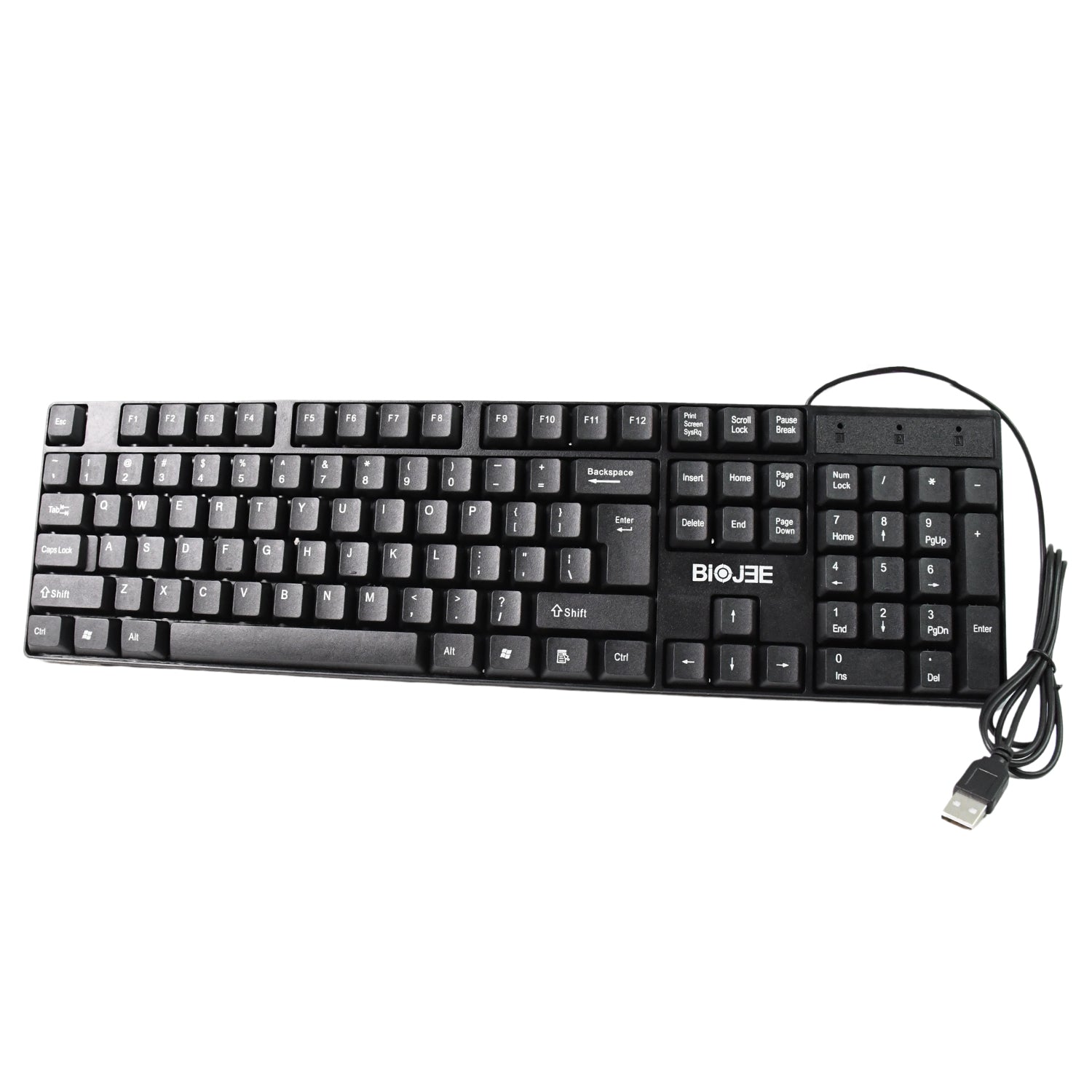Wired Usb Keyboard 104 Keys (1 Pc) - warehousetech13