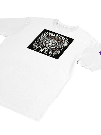 Fearless and Free Tiger Wings Tee - warehousetech13