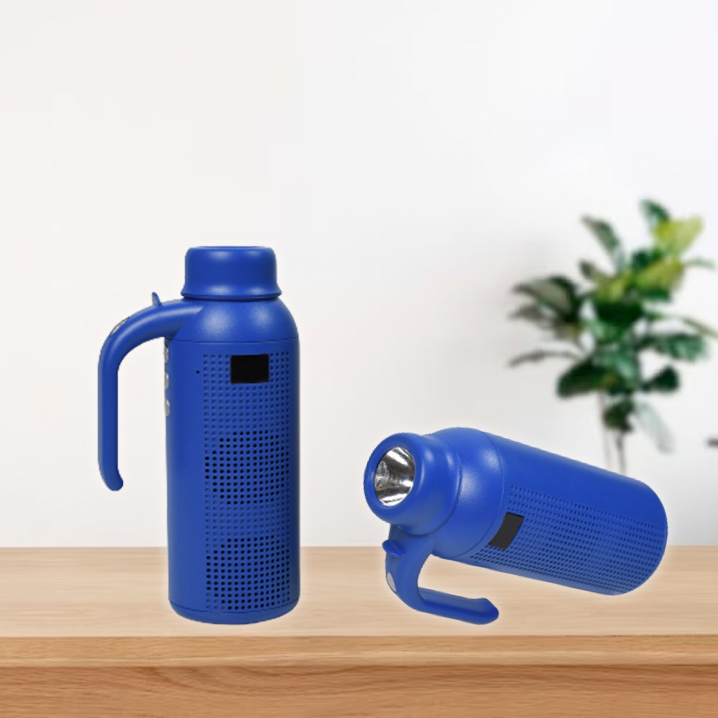 1287 Smart Bluetooth Speaker With Torch Light Wireless Bluetooth Speaker Night Flash Light Speaker - warehousetech13