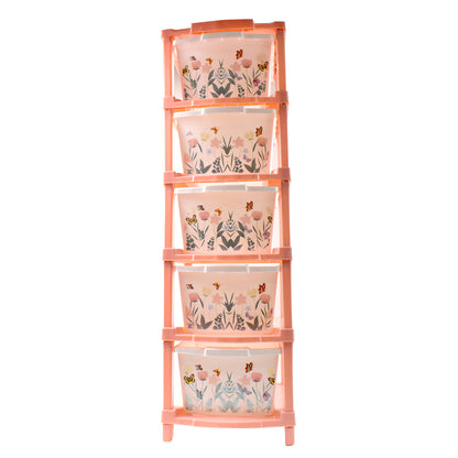 Plastic Smart Wonder Drawer Home Storage Organization (5 Layer 1 Pc) - warehousetech13
