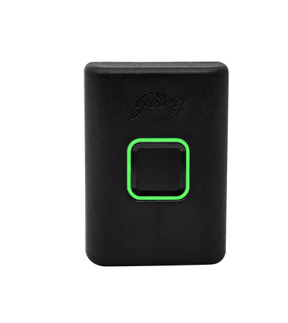 Godrej Smart Cabinet Lock| Biometric - 360° Fingerprint, 100 Fingerprints| Bluetooth| Mobile App | Passage Mode | Advantis Astron| 1st Made in India Digital Furniture Lock| Black| 3 Yrs Warranty