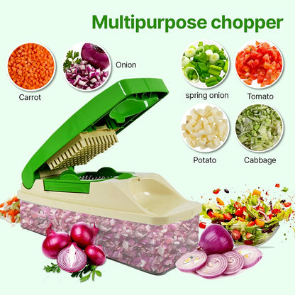 Supermom Quick Nicer Dicer Multipurpose Vegetable Fruit Chopper - warehousetech13