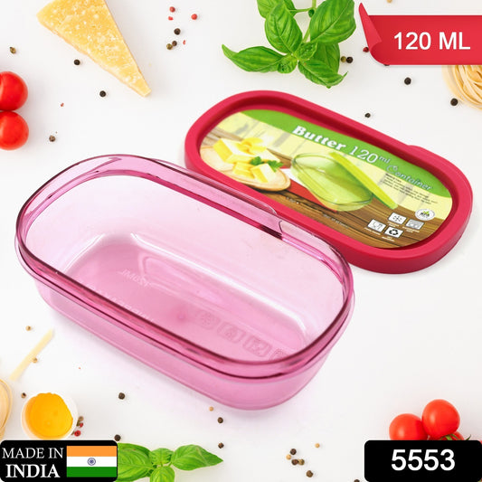 Butter Container Pp Butter Storage Box Easy To Take Portable Large Capacity For Kitchen For Home For Cheese For Butter (120 Ml) - warehousetech13