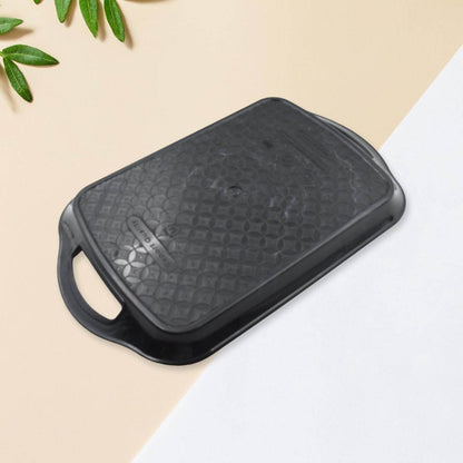 A Serving Tray Set Of 3 Melamine Trays For Kitchen Snacks Serving - warehousetech13