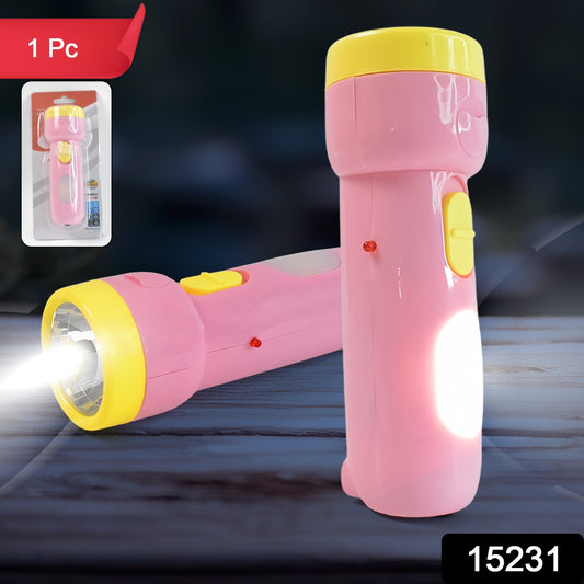 2-in-1 Rechargeable Small Handy Led Torchlight For Home Outdoor Tracking (1 Pc) - warehousetech13