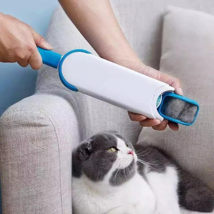 1241 Pet Hair Remover Multi-purpose Double Sided Self-cleaning And Reusable Pet Fur Remover - warehousetech13