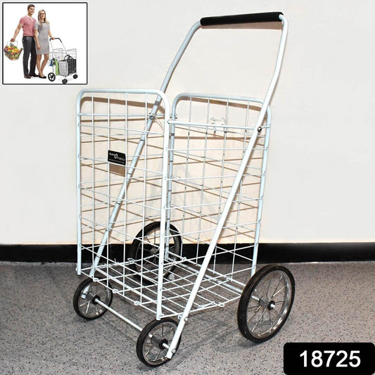Foldable Shopping Trolley With Wheels ( Moq - 2 Pc) - warehousetech13