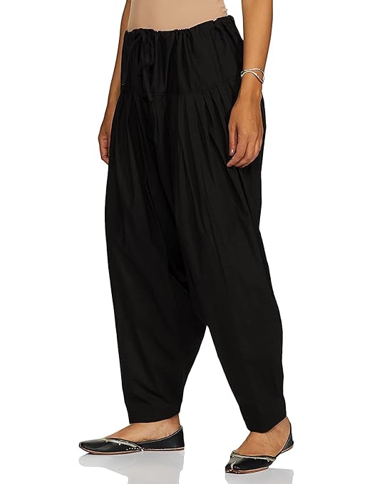 Woman Plain Cotton Patiala Salwar - warehousetech13