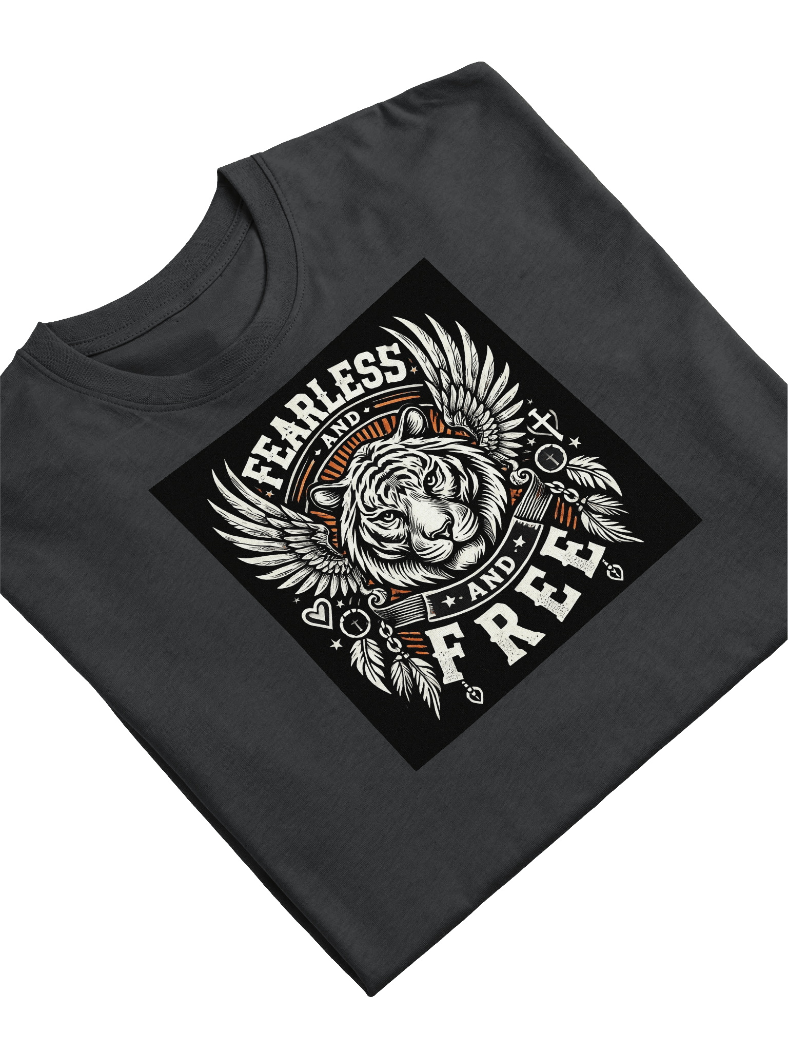 Fearless and Free Tiger Wings Tee - warehousetech13