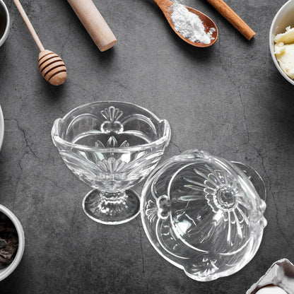 Glass Ice-cream Cup Set Home Kitchen Serving Or Dessert Cup (6 Pcs Set) - warehousetech13