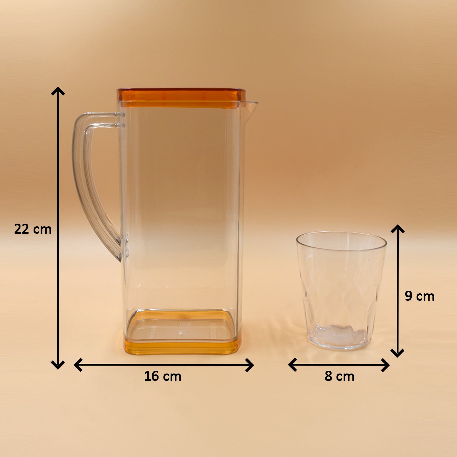 2246 Resistant Glass Jug For Juice Milk Cold Or Hot Beverages - warehousetech13