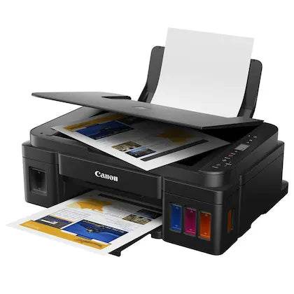 Canon PIXMA MegaTank G2010 All-in-One Ink Tank Colour Printer (Black) - warehousetech13