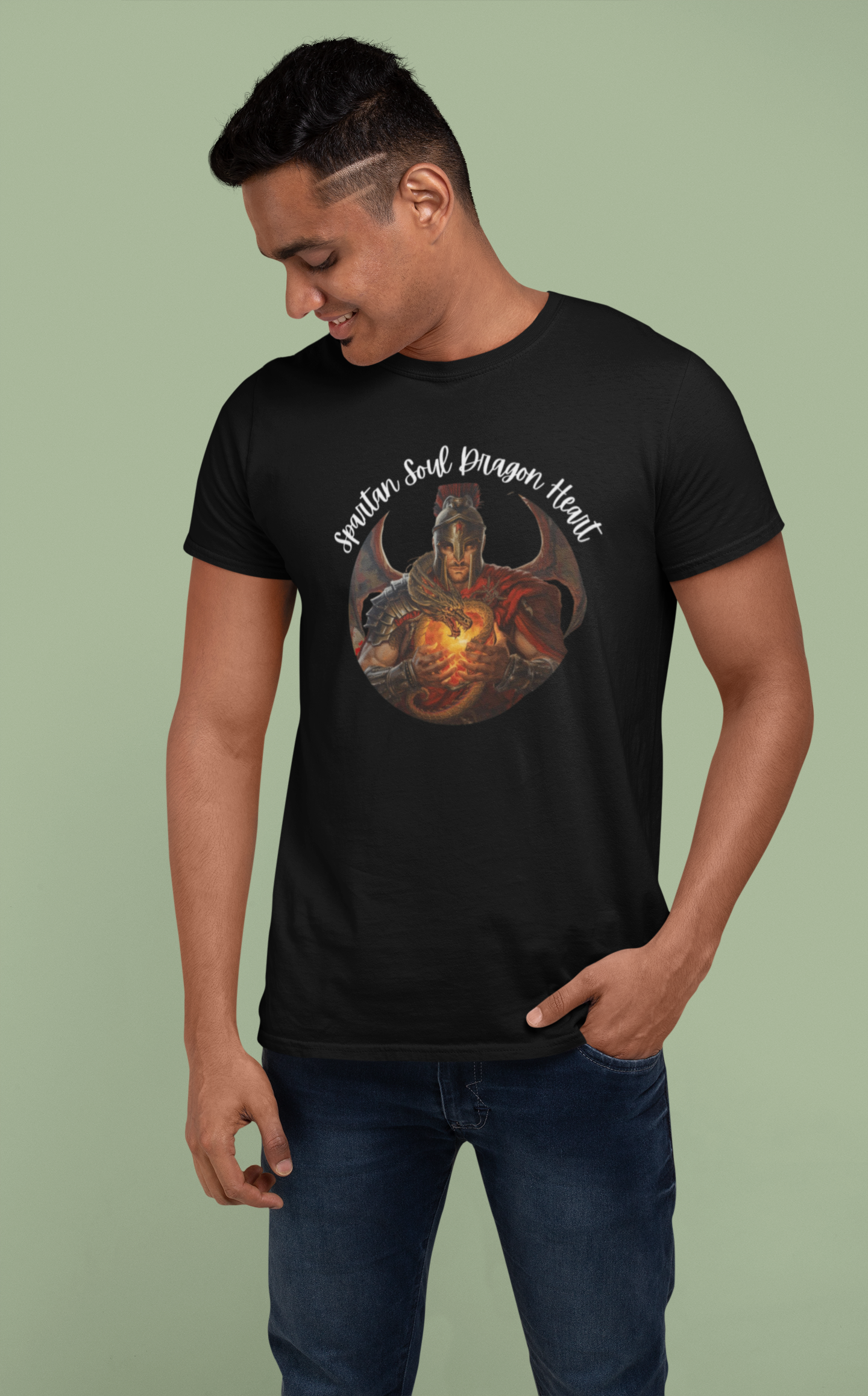 Spartan Soul, Dragon Heart Warrior T‑Shirt