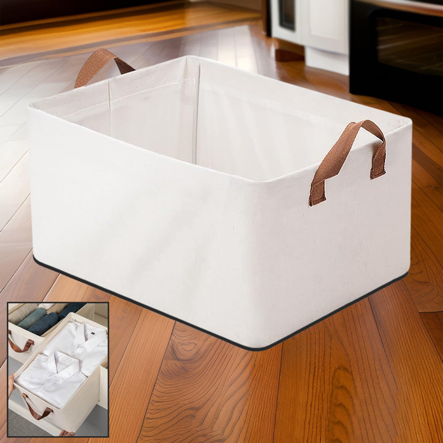 Cloth Storage Baskets Closet Storage Bins (4228 Cm) - warehousetech13