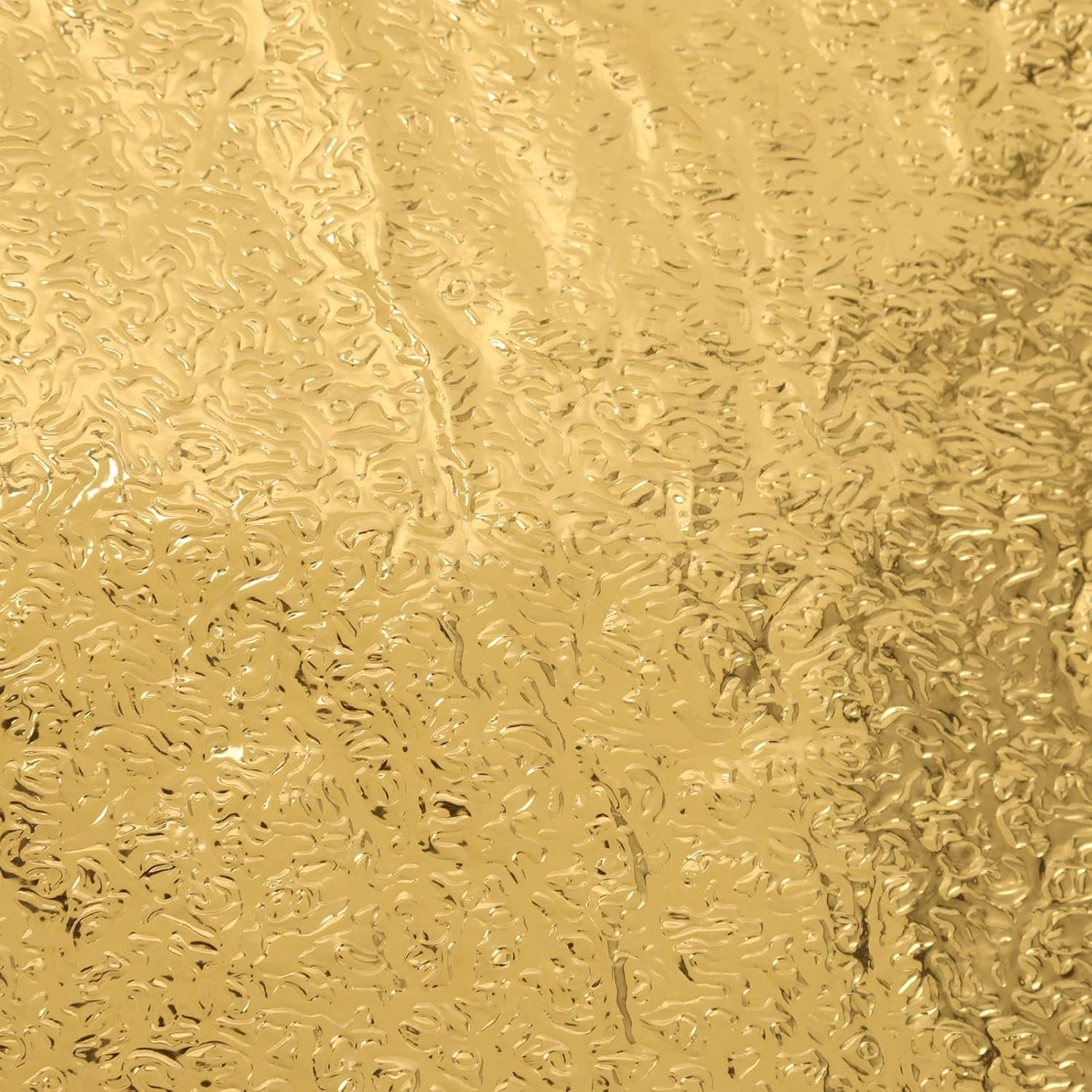 Oil Proof Sticker Waterproof Self Adhesive Aluminum Foil Wallpaper (60 Cm2m Golden 1 Pc) - warehousetech13