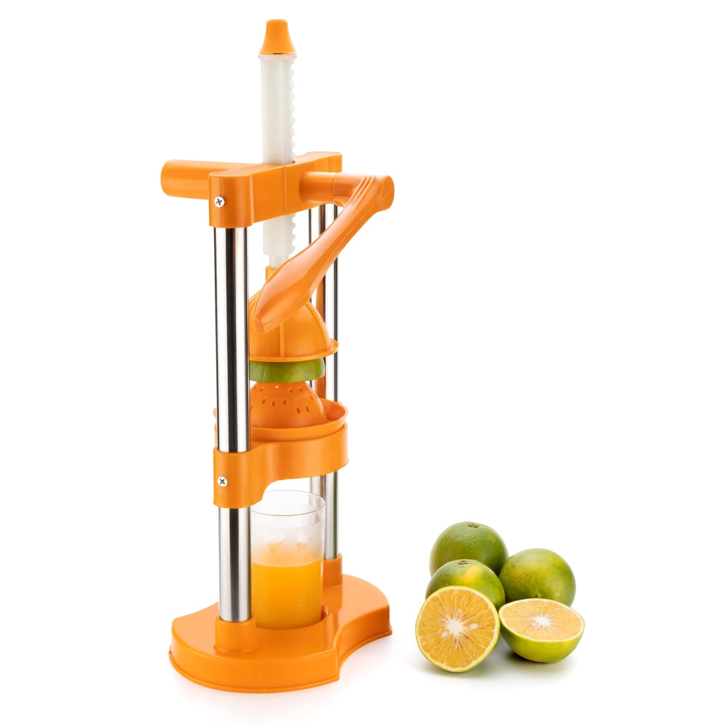 7128 Hand Pressure Juicer Manual Cold Press Juice Machine Instant Make Juice Squeezer Fruits Juicer Juice Maker Orange Juice Extractor For Fruits Vegetables Orange - warehousetech13