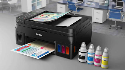 Canon PIXMA G4010 All in One ( Print,Scan,Copy ) WiFi Inktank Colour Printer with FAX for Home/Office - warehousetech13