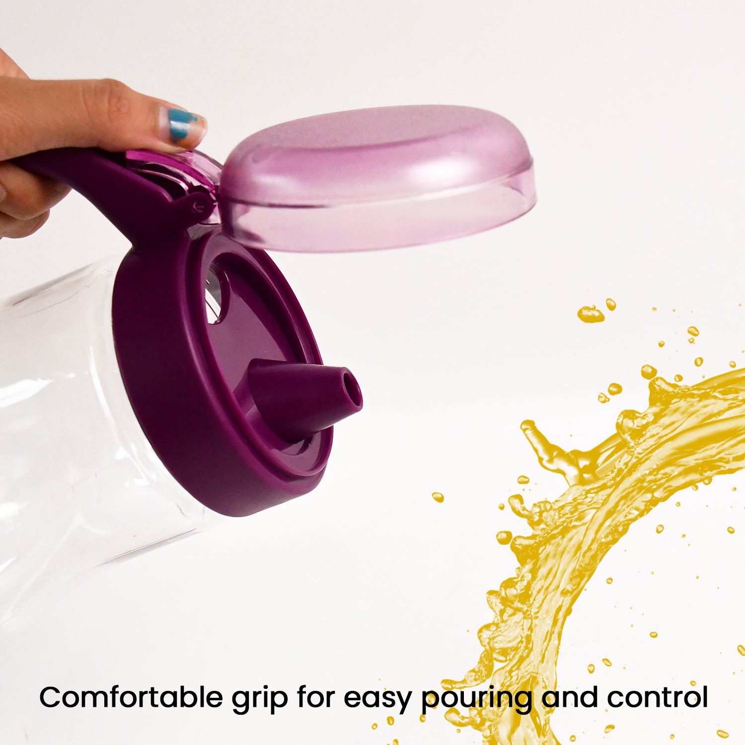 Apex Jessy Oil And Juice Pourer Dispenser Bottle Approx 1000ml (1 Pc) - warehousetech13