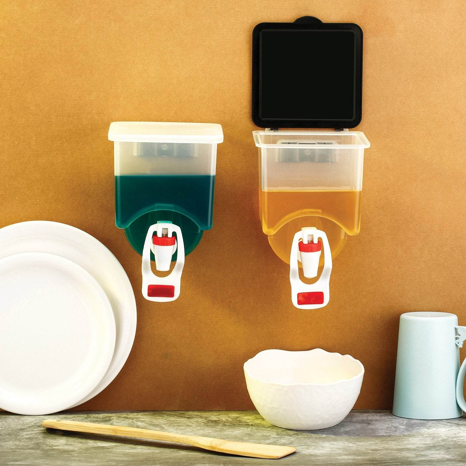 Wall Mounted Oil Dispenser Bottle (1100ml Approx) - warehousetech13