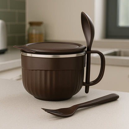Home Chef Tangy Twist Insulated Lunch Bowl (Approx 650ml 1 Pc) - warehousetech13