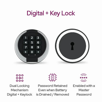 Godrej Matrix 1814 Smart Home Locker - Digital - warehousetech13