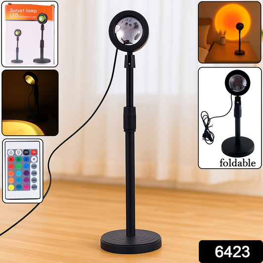 6423 4 Colors Sunset Lamp Sunset Projection Lamp Led Night Lights - warehousetech13
