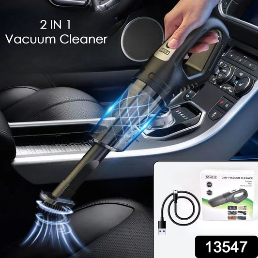Wireless Handheld Car Vacuum Cleaner 2 In1 Dust Buster (1 Set) - warehousetech13