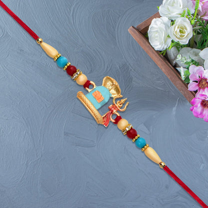 Elegant Shivling Rakhi - warehousetech13