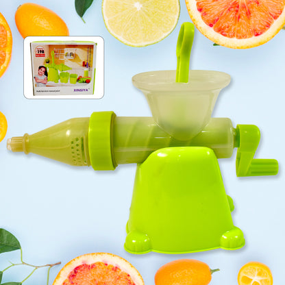 Manual Juicer Modern Plastic Fruit And Vegetable Juicer (1 Pc Bowl Not Included) - warehousetech13