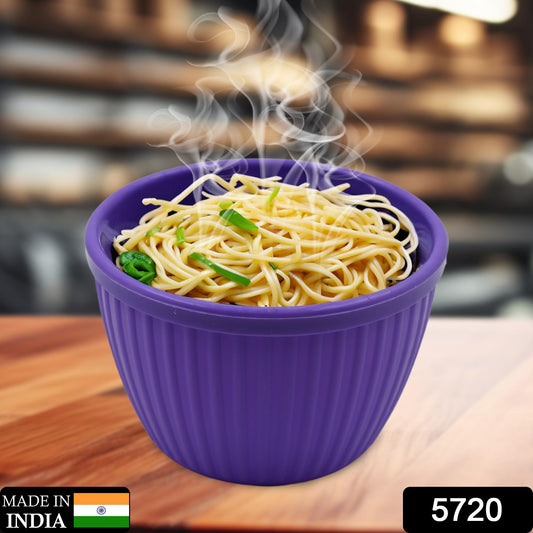 Round Noodles Maggie Bowl Soup Bowls (Plastic 1pc)