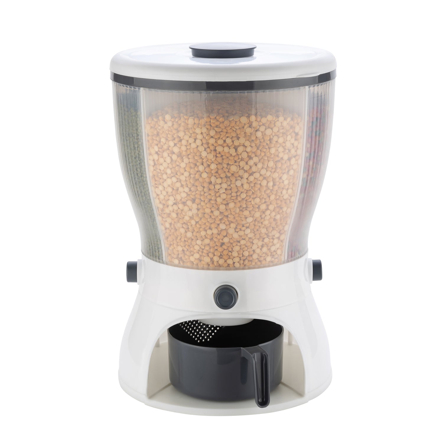 4in1 Rice Dispenser Grain Storage Container Household Cereal Dispenser - warehousetech13