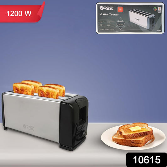Orbit Adjustable Pop-up Toaster - 1200w - warehousetech13