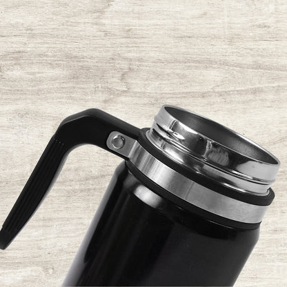 Stainless Steel Vacuum Coffee Cup With Non Slip Scalding (600ml Approx)