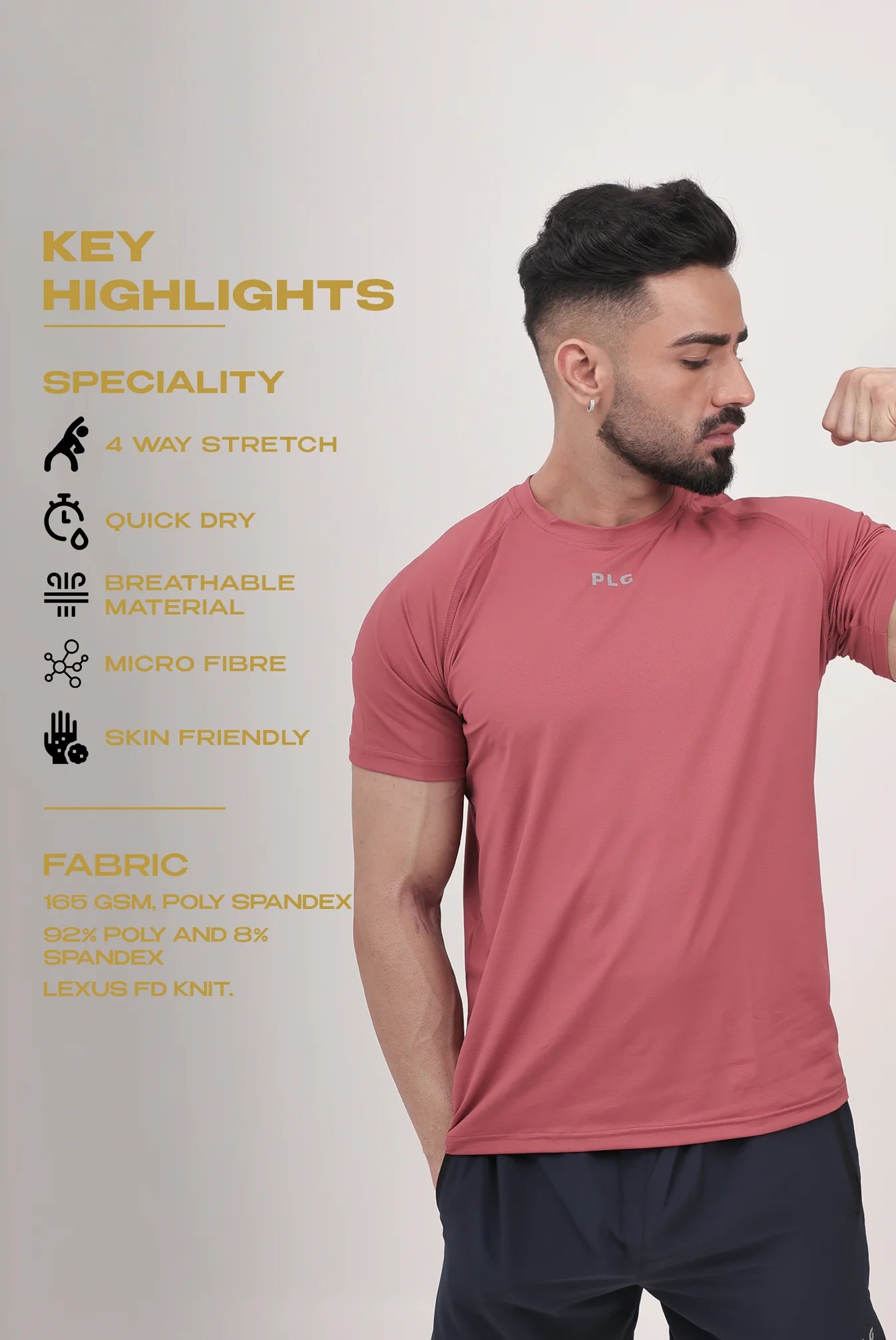MARC-6 Athleisure High Performance T-shirts