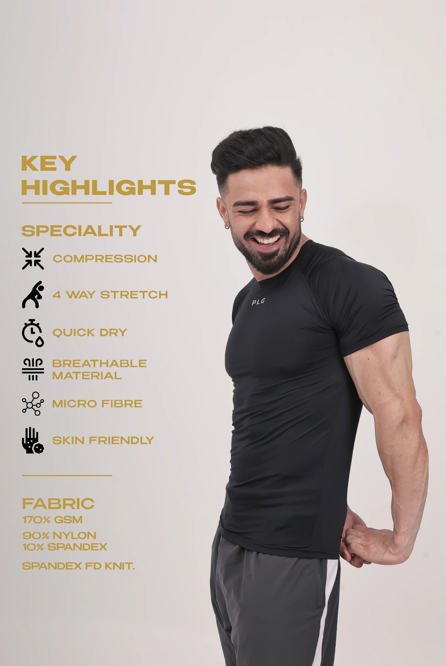 SHORT SLEEVE COMPRESSION