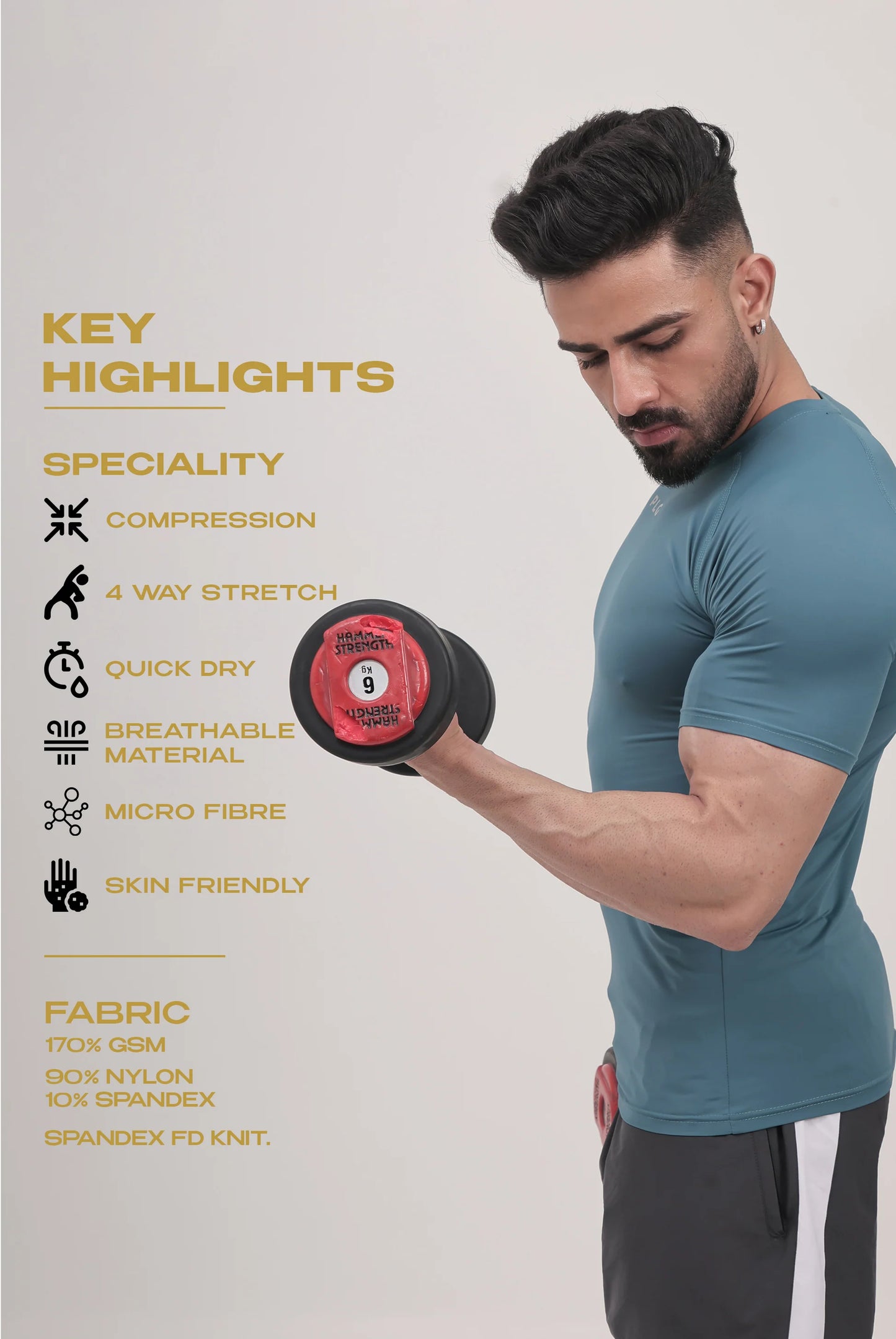 SHORT SLEEVE COMPRESSION