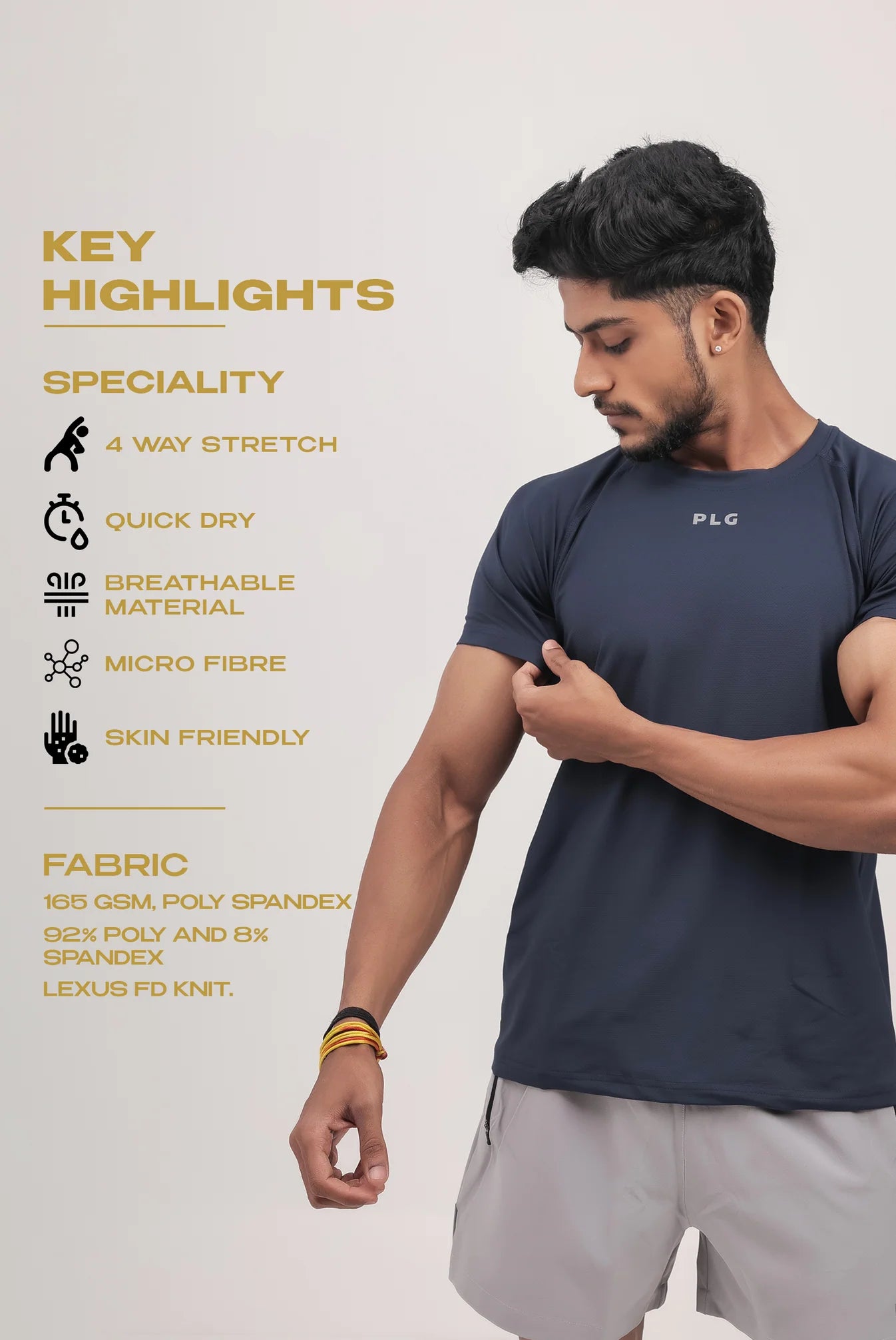 MARC-6 Athleisure High Performance T-shirts