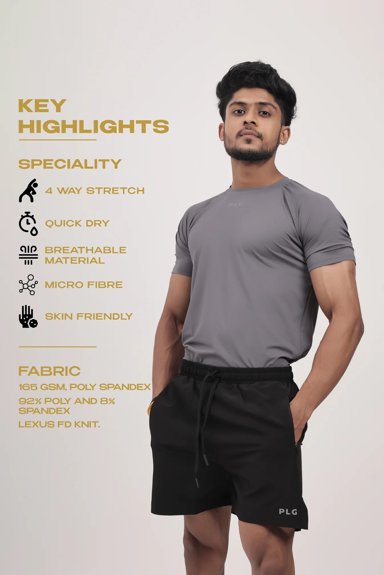 MARC-6 Athleisure High Performance T-shirts