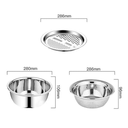 3 In 1 Kitchen Multipurpose Julienne Grater Salad Maker