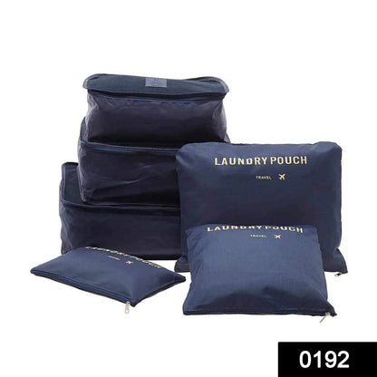 Cloth Organizer Pouch Laundry Zipper Bags (6 Pcs) - warehousetech13